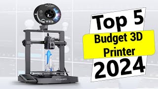 ✅Top 5 Best Budget 3D Printer in 2024 | Best Budget 3D Printer Review