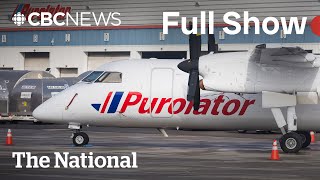 CBC News: The National | Purolator, UPS freeze shipments