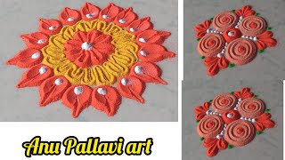 chudi se banaye sunder Rangoli designs