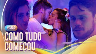 PAULA E BRENO DÃO PRIMEIRO BEIJO E DORMEM JUNTOS! ❤️‍🔥 | BBB 18