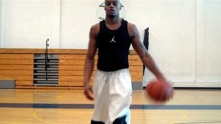 Streetball Back-Thru-Behind, Behind-Spin Move Jumper | And 1 Moves | Dre Baldwin