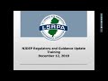 NJDEP- Regulatory and Guidance Updates