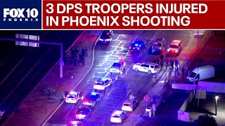 DPS trooper hurt in shooting, 2 others struck by shrapnel | FOX 10 Phoenix