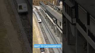 NEW BART cars in HO scale by @rapidotrains filmed at Golden State Model RR Museum