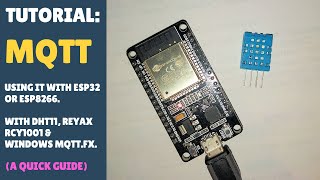 MQTT - How to publish (use) with ESP32 / Arduino! (Subscribe) Receive with Windows MQTT.fx  PART 2/2