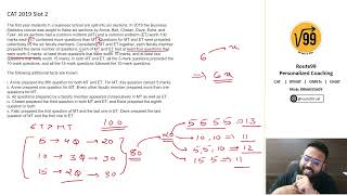 Previous year question (PYQ) | DILR | CAT 2019 | SET-6