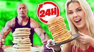 LIVING LIKE THE ROCK FOR 24 HOURS