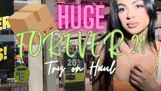 HUGE😲 F21 TRY ON HAUL 🫶🏼💚⭐️