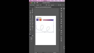 How To Use Blend Tool in illustrator #shorts #blendtool #illustrator