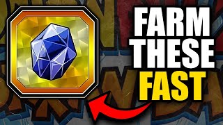 THE BEST WAY TO FARM BLUE INCREDIBLE GEMS IN DOKKAN [2024]!