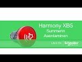 Harmony XB5 Summerin asentaminen