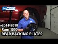 How to Replace Rear Backing Plates 2011-2018 Ram 1500