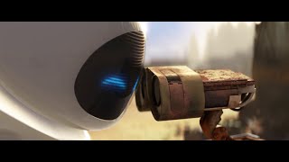 Eve Fixes Wall-E, Shows That She Loves Him