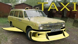 Legengary Soviet taxi 🚕 GAZ 24 Volga