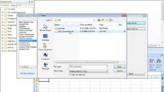 Install Xcelsius Add-On Components