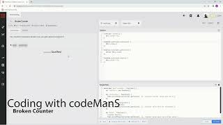 Codewars 8 kyu Broken Counter JavaScript