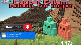 Copper Golem addon for minecraft pe | Mr.Amycraft | Copper Golem addon