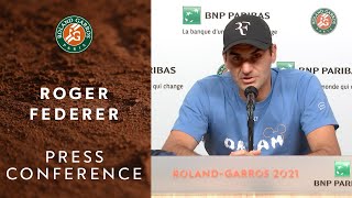 Roger Federer Press Conference after Round 1 | Roland-Garros 2021