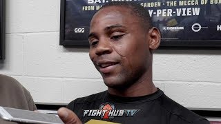 JAVIER FORTUNA SCOFFS & SMIRKS AT THE THOUGHT OF FIGHTING DEVIN HANEY
