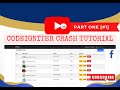 CodeIgniter Crash Course - Part 1: Introduction and Configuration