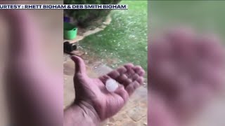 Severe weather drops golf ball-sized hail and larger in parts of Central Texas | FOX 7 Austin