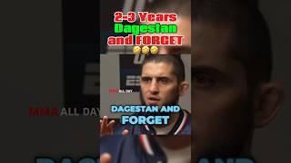 2-3 Years Dagestan and Forget #islammakhachev #ufc