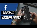 How To Delete All Facebook Friends In One Click | Facebook Tutorial