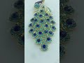 Sparkling Large Rhinestone Luxury Crystal Peacock Brooch Decorations Jewelry Designs