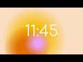 orange aura pomodoro technique 30 minute timer with 10 minute breaks study and focus timer