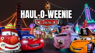 HAUL-O-WEENIE Time At Cars Land — POV WALKING Tour Disney California Adventure [4K]