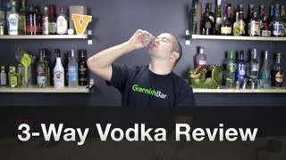 Tito's, Pinnacle, and Ketel One Vodkas review by GarnishBar - Episode #3