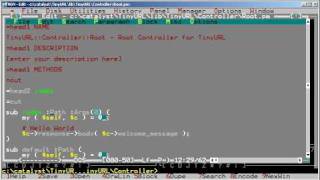 Introduction to Catalyst, the Perl MVC web framework - Part 1