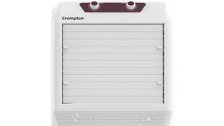 Crompton Marvel Neo Personal Air Cooler- 23L; with Everlast Pump, 4-Way Air Deflection and High