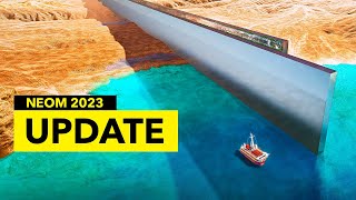 NEOM IS HAPPENING!  Massive Construction Update 2023