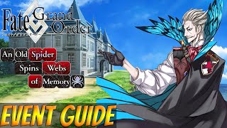 [FGO NA] An Old Spider Spins Webs of Memory COMPLETE Event Guide, Tips \u0026 Farming