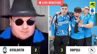 ATALANTA-NAPOLI 2-3 LIVE REACTION | TIFOSI NAPOLETANI vs GUFI | TIFOSIAMO