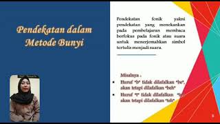 Metode Bunyi | Pembelajaran Bahasa Indonesia