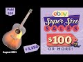 eBay $100 SuperSize Sales: $1 Finds, Free Items, Shoes that Don't Match, Broken Guitar 🎸