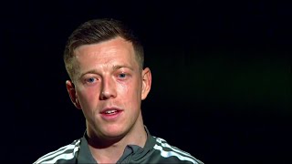 Celtic's Callum McGregor sits down for an interview ahead of Viaplay Cup Final