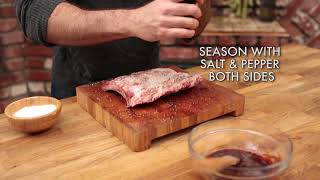 Hak's + Lone Mountain Wagyu Chipotle Bourbon BBQ Ribs Recipe