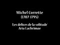 michel corrette 1707 1795 les delices de la solitude aria lachrimæ philippe le corf