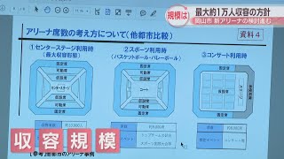 岡山市が整備検討の新アリーナ　「7000～8000席規模で整備」と方針決定