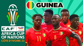GUINEA OFFICIAL 25 MAN SQUAD AFCON 2024 | AFRICA CUP OF NATIONS COTE D'IVOIRE 2023