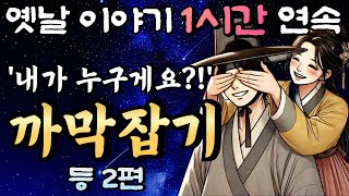 예상치 못한 기이하고 야릇한 일이 벌어졌다!! 그녀의 정체는 누구!? 현진건 '까막잡기' 등 2편🌛중간광고 없는 옛날이야기 1시간 연속/오디오북/잠잘때듣는/책 읽어주는 남자