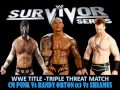 wwe survivor series 2010 possible matches.wmv