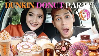 WE TRIED DUNKIN DONUTS PUNYA COFFEE....SEDAP KE?! 🍩🥤