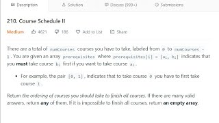 Course Schedule | Graph | Interview Prep