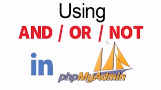 using logical operators in my sql tutorial - 2017