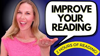 2 Hours Of Reading Practice To Improve Your Vocabulary \u0026 Pronunciation