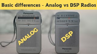 Analog और DSP रेडियो में मूलभूत अंतर | Panasonic vs Panasonic |